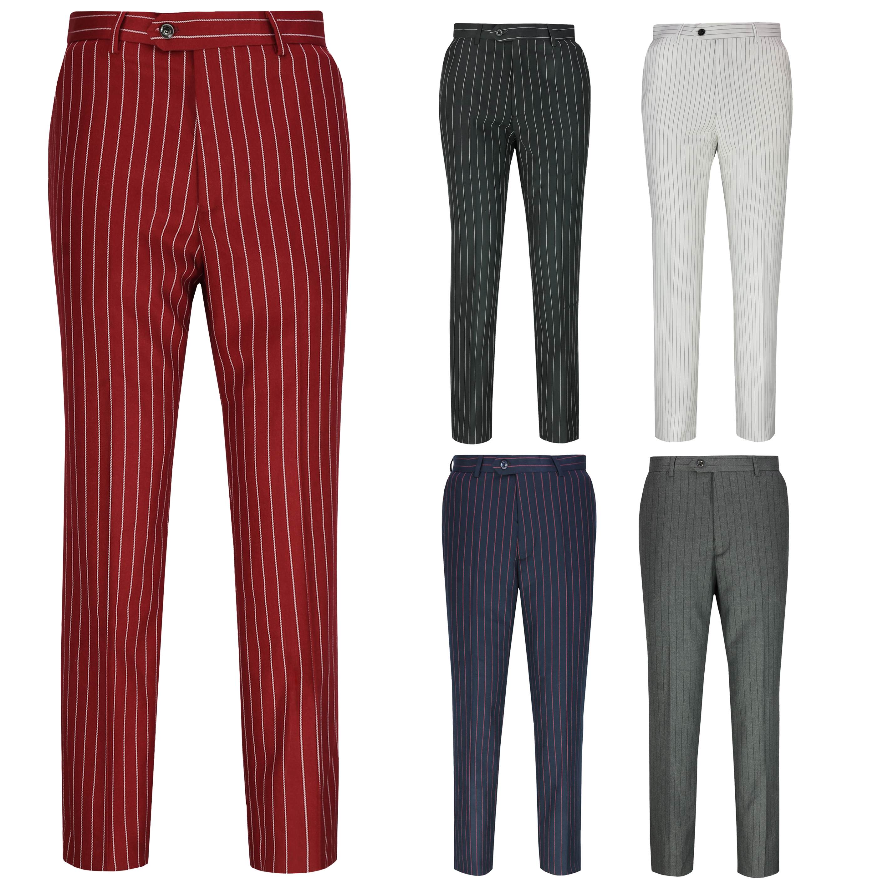 vintage striped trousers